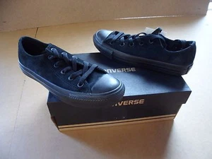 Converse Chuck Taylor All Stars Black Suede Unisex 142039C - Picture 1 of 5