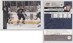 2001-02 Pacific Patric Kjellberg #219