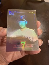 1991 Field Of Vision Nolan Ryan “Pride Of Texas” Hologram Card