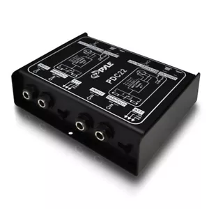 Pro PDC22 Stereo Direct Box Dual DI-Einheit Instrument unsymmetrisch symmetrisch - Bild 1 von 7
