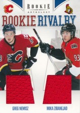 2011-12 Rookie Anthology ROOKIE RIVALRY #5 GREG NEMISZ / MIKA ZIBANEJAD