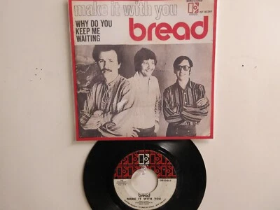 💥 ' BREAD '  HIT 45 + PICTURE [ MAKE IT WITH YOU ]  1970 !  💥 - Image 1 of 4