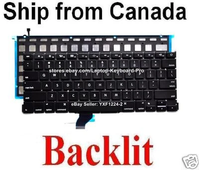 Keyboard for Apple MacBook Pro A1502 - US English - Backlit - Image 1 of 3