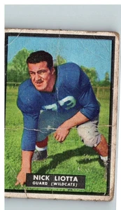 1951 Topps #61 Nick Liotta Poor - Foto 1 di 3