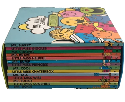 Mr. Men Little Miss Colección Libros 1-14 Caja Set 2014 Foto 1 de 4