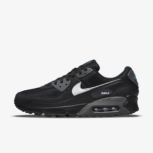 Nike Air Max 90 J22 Black Iron Grey Marina Sneakers, Size 9 BNIB DR0145-002 - Picture 1 of 8