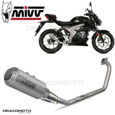 Impianto completo SUZUKI GSX-S 125 2019 2020 MIVV Mk3 RC - Immagine 1 di 4