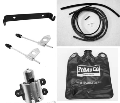 NEW 1965 Ford Mustang Windshield WASHER KIT Bag, Hoses, Pump, Bracket, Nozzles - Image 1 of 4