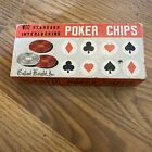 Vintage Gallant Knight, Inc.  Standard Plastc Poker Chips Interlocking .  90+
