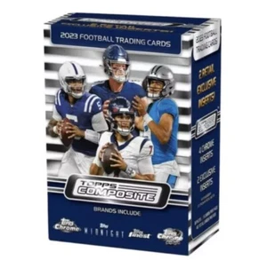 2023 Topps Composite Football Blaster Value Box 8 Packs 40 Cards - Picture 1 of 1