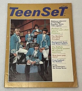 TeenSet Teenset July 1967 Vol 3 No 7 Paul Revere and the Raiders Cover - Picture 1 of 5