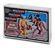 Star Wars Tri Logo Hoth Rescue/Ewok Combat/Endor Chase/Max Rebo Display Case