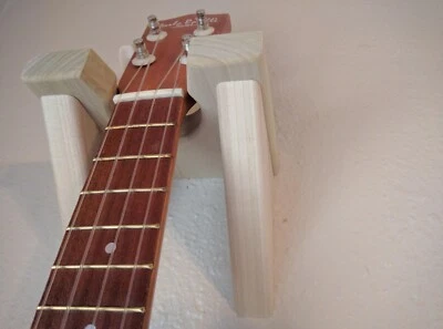 Wooden Ukulele Wall Hanger - Image 1 of 4