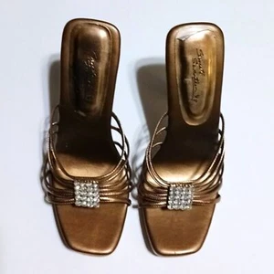 Sweet Seventeen Damen Größe 10 Kupfer oder Bronze Absätze - Bild 1 von 11