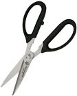 Kanetsune Kitchen Scissors 7.28" With Black Handle Detachable Blades KC-020S NEW