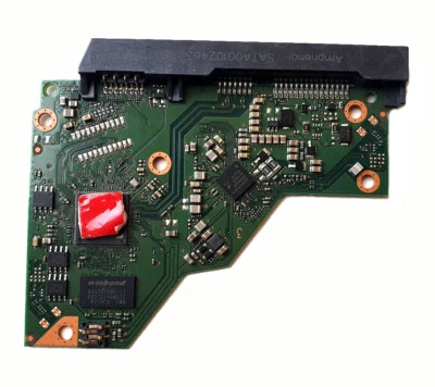 WD 3.5" SATA HDD Hard Drive Logic Control PCB Board 2060-800077-003 REV P1 AU - Image 1 of 2