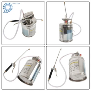 With 3FT Reinforced Hose Stainless Steel Sprayer 4 L Garden Sprayer 1 Gallon - Picture 1 of 24