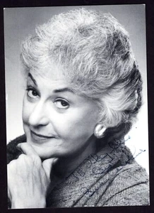 Bea Arthur (Golden Girls) Actress Hand Signed Autograph 5x7 Photo - Picture 1 of 1
