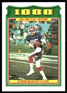 Chris Burkett 1988 Topps #26 1000 yardas club - Imagen 1 de 2