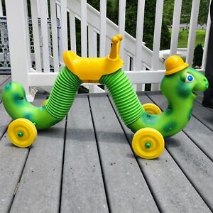 Vintage 1970s Hasbro INCHWORM Ride On Toy Excellent Pre- Owned Condition 