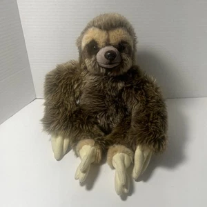 FAO SCHWARZ PLUSH SLOTH 14” Stuffed Animal Toy Figurine - Picture 1 of 9