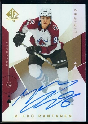 2018-19 SP Authentic Limited Autographs #29 Mikko Rantanen - Image 1 of 2