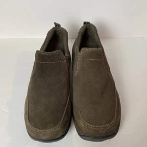 LL Bean Mokassin Halbschuh Damen 10 Schuhe Braun Leder Wildleder Top Zustand - Bild 1 von 6