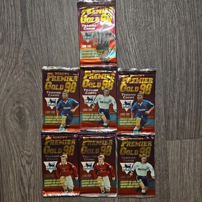 Merlin's Premier Gold 98 (1998) - Sealed Trading Card Pack / Packet