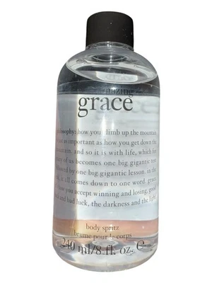 FILOSOFIA INCRÍVEL GRAÇA CORPO PERFUMADO SPRITZ 8 FL OZ ~ NOVO LACRADO - Imagem 1 de 2