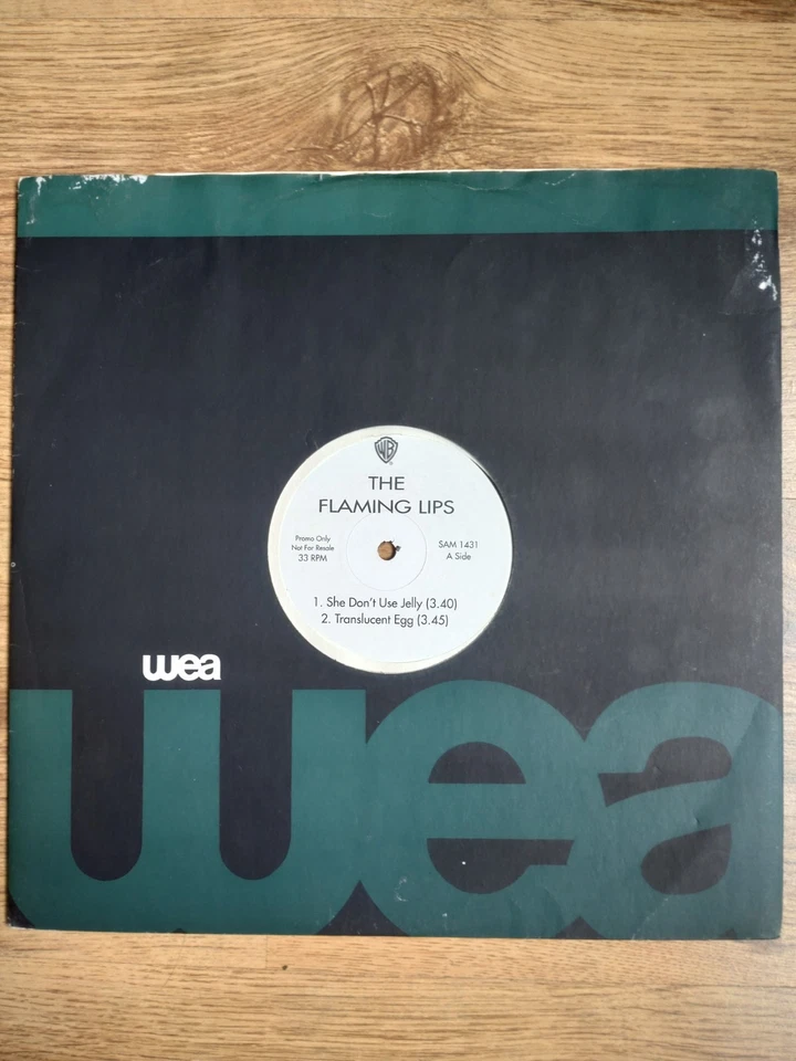 THE FLAMING LIPS  She Don't Use Jelly 1994 White Label Promo12" Vinyl EP RARE - Image 1 of 4