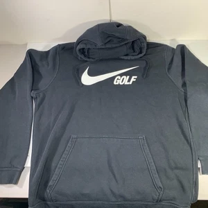 Nike Golfschläger Fleecepullover Hoodie Herren L schwarz - Bild 1 von 11