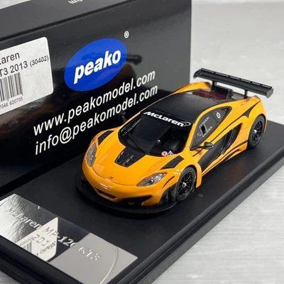 1/43 Peako McLaren MP4-12C GT3 2013 naranja #30402 Foto 1 de 2