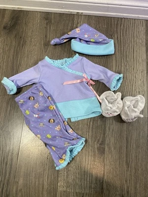 Juego de pijama American Girl 2005 Bitty Baby Bunny Foto 1 de 4