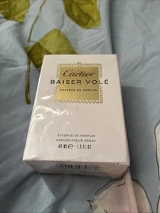 CARTIER BAISER VOLE, ESSENCE DE PARFUM SPRAY, 40 ML, NEW SEALED - Picture 1 of 6