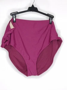 NWT Allure Sumer Swim Bottoms Size 3 (22/24) Elastic Fit Color Wine - Picture 1 of 2