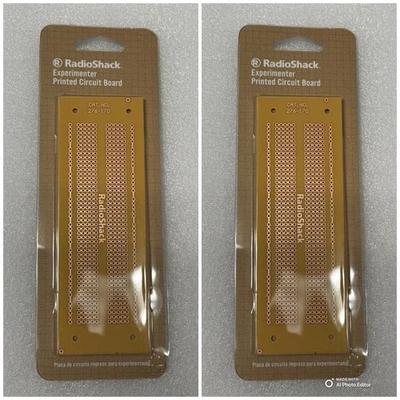 Lot of 2 Radio Shack / Archer Experimenter Printed Circuit Board, 276-0170. New! - Image 1 of 4