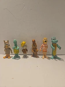 Vintage Pogo Possum and Friends Posable Vinilo 6 Figuras 1969 Walt Kelly Japón - Imagen 1 de 9