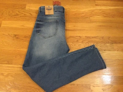 Pantalones de mezclilla elásticos inteligentes vintage BNWT’s Tailor para hombre. Talla 33x30 Foto 1 de 4