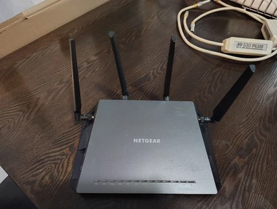 NETGEAR Nighthawk X4S AC2600 Model R7800 DualBand WIFI Router Used - Image 1 of 4