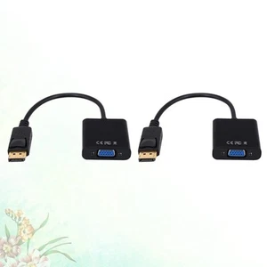 1080P Zu Kabel Display Port Auf VGA Adapter DP Zu VGA Konverter Kabel - Photo 1/11