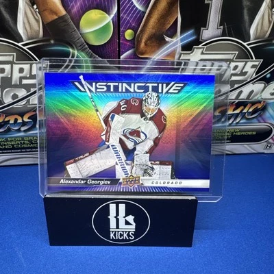 2023-24 Upper Deck Series 2 - Instinctive Alexandar Georgiev #IN-9 - Image 1 of 2