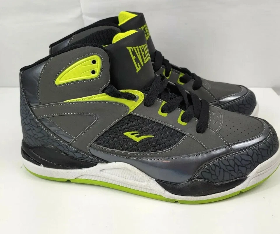 Zapato para correr de baloncesto Everlast para niño talla 7,5 Terminator verde/negro súper limpio Foto 1 de 4