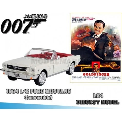 MOTORMAX 79852 Ford USA - MUSTANG Cabriolet Dos Nu 1964 - James Bond 007 - - Photo 1/1