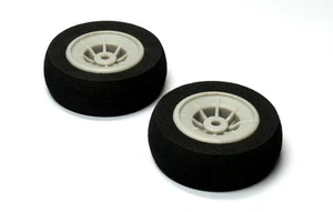 RC Model Airplane 40mm 1.57 in. R/C Hobby Wheels Tires (2pcs) WH740 - Picture 1 of 1