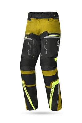 Bela Watson Uomo Tessile Moto Turismo Pantaloni Nero Marrone Giallo Fluor Bianco - Immagine 1 di 4