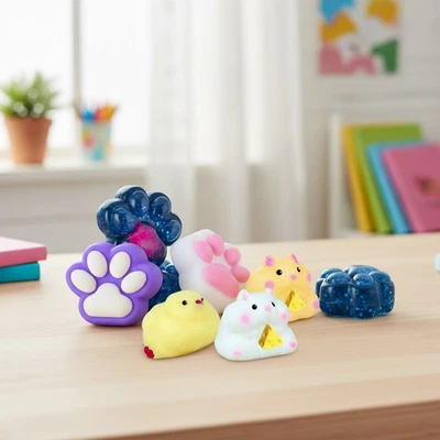 Juego de juguetes blandos Taba todo en uno - 8 adorables juguetes inquietos para cada ocasión Foto 1 de 4