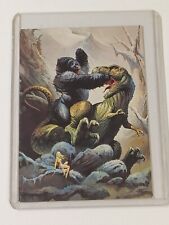 Ken Kelly Art Promo Card FPG - Fantasy Collection #2 Dinosaur vs Ape 1994 