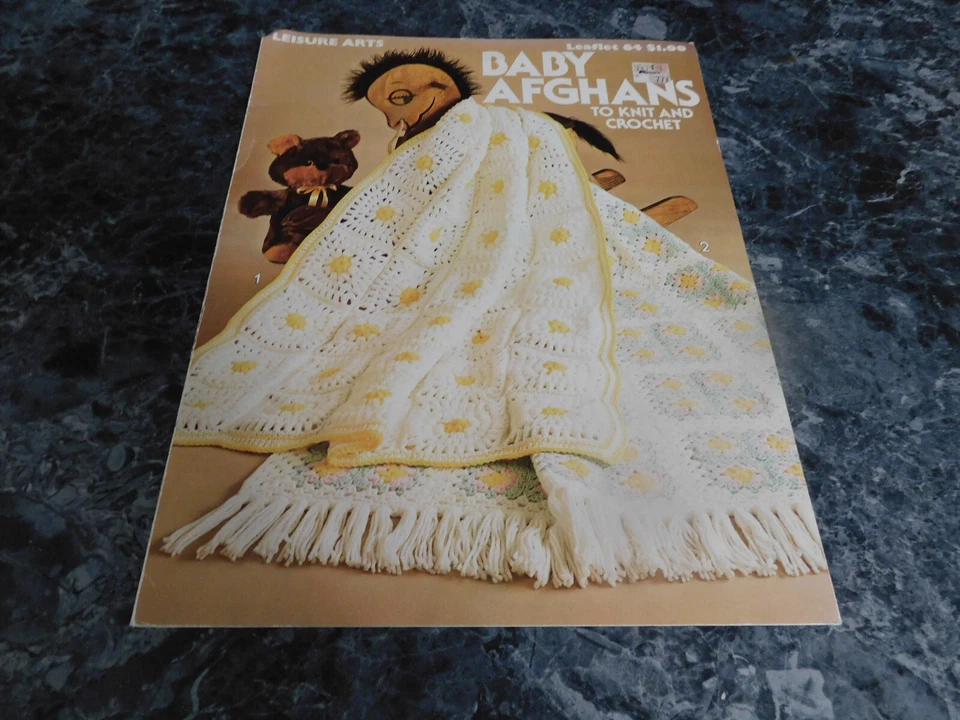 Baby Afghans by Leisure Arts Leaflet 64 - Image 1 of 1