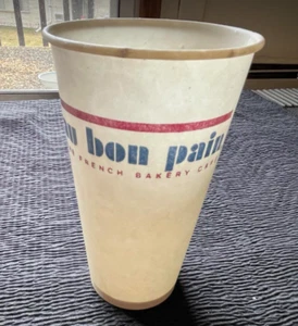 Au Bon Pain (El Buen Pan) Panadería Francesa Café Cadena Taza Vaso - Imagen 1 de 4