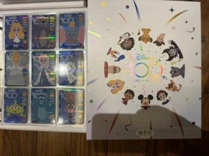 Card Fun Disney 100 Years Complete Rainbow Base & offical binder Cards 1-99 - Picture 1 of 1